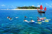 Low Island Snorkelling Private Charter Aboard Authentic Chinese Junk Boat