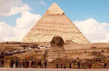 Tour to Giza pyramids, Sphinx & Saqqara step pyramid with private guide