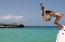 Captain Bob Speed Boat, Snorkeling, Beach Tour & Lunch St Maarten