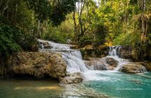 Private Tour Full-day Morning Market, Villages and Scenic Kuang Si Waterfall