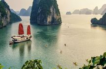 Halong Bay Full Day with Kayaking, Hiking viewpoint, Cave - Deluxe To Luxury