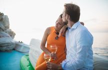Sunset & Champagne Cruise on a Classic Schooner with boat dogs