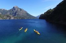 Half a day of kayaking on the Nahuel Huapi lake in private service