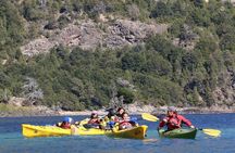 Half a day of kayaking on the Nahuel Huapi lake in private service