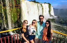 Iguassu Falls Brazilian Side: Macuco Safari, Helicopter Flight and Bird Park