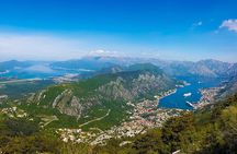 Hiking downhill from Krstac to Kotor, visit San Giovanni fortress