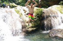 Blue Hole Waterfalls Tour from Montego Bay
