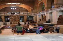 Cairo Layover Tour Giza PyramidsSphinx Egyptian Museum Camel Ride Lunch Market 