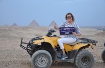 Best adventure around Giza Pyramids ,2hrs Camel Ride, Quad Bike and Tuk Tuk tour
