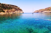 Boat Trip to Anthony Quinn, Kallithea & Traganou Bays