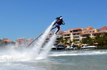 Jet Pack flight experience in Cancun. Challenge yourself to do it now. 