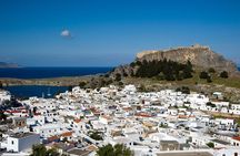 Boat Trip to LINDOS with Swimming Stops at Anthony Quinn's & Tsambika Bays