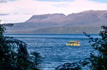 Tarawera and Rotorua Lakes Eco Tour by Boat with Guide