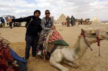 Best Private Tour of the Pyramids,Egyptian Museum & Bazaar& Camel Ride & Lunch