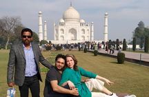 Taj Mahal Sunrise and Agra City Private Tour From Delhi by Car