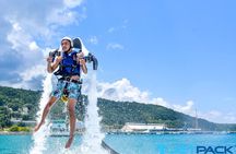 Super adrenaline Jetpack water activity in Cancun!