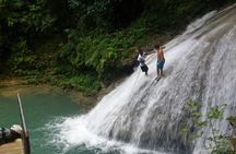 Blue Hole Waterfalls Tour from Falmouth