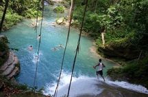 Blue Hole Waterfalls Tour from Falmouth