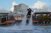 Jet Pack flight experience in Cancun. Challenge yourself to do it now. 