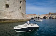 8h from Dubrovnik to the Elafiti islands with Quicksilver 675 boat