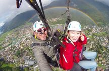Tandem Paragliding Flight in Lombardy