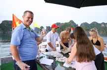 3-Day Cruise on Ha Long Bay with Kayaking, Swimming, Cooking Class,...