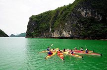 3-Day Cruise on Ha Long Bay with Kayaking, Swimming, Cooking Class,...