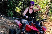Roatan Jungle ATV Buggy Tour with Sloths & Historical Beach Stop