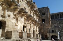 Ancient City Perge, Aspendos, Temple of Apollo & Waterfalls Tour