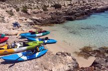 Guided kayaking tour to Pakleni islands