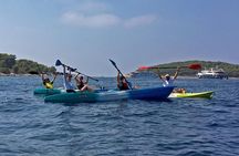 Guided kayaking tour to Pakleni islands