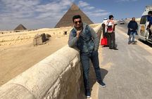 Half day with pyramids and Sphinx with riding a Camel