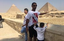 Half day with pyramids and Sphinx with riding a Camel