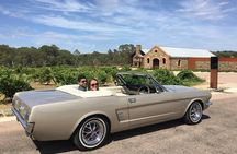 Classic Mustang Convertible Barossa Valley Half Day Private Tour For 2