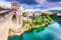 3 Days: Dubrovnik - Mostar - Split - Plitvice Lakes - Zagreb