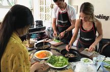 5 Traditional Dishes Hanoi Cooking Class with Market Trip