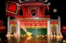 Hanoi Cyclo and Water Puppet Show with Dinner Private Tour