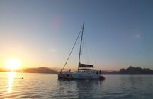 Private Sunset Catamaran Cruise: Île aux Aigrettes