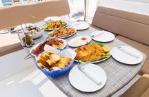 Premium Small-Group Catamaran Cruise with BBQ, Open Bar, Transfer