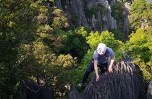 Climb and Abseiling Hidden Pinnacles of Takun