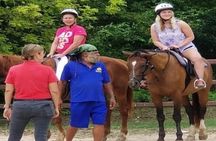 Sand n Saddle Horseback Ride & Swim Tour from Runaway Bay