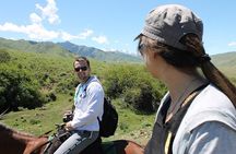 Horse riding adventure in mountains! 