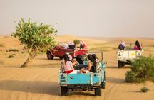 Private Vintage Land Rover Heritage Desert Safari- 4 Course Dinner & Activities