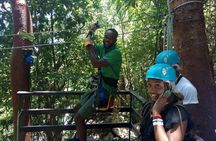 Canopy Zipline & Dunn's River Falls Adventure Tour from Runaway Bay