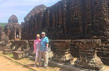 MY SON Tour & Hoi An Countryside with Basket Boat, Buffalo Ride,Farming Activity