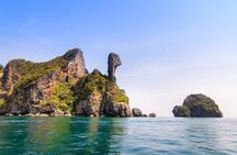 4 Islands Full-day Tour from Krabi with Tub, Chicken, Poda Island & Phra Nang