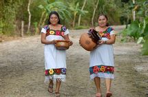 Coba Ruins, Punta Laguna Nature Reserve, Cenote and Mayan family