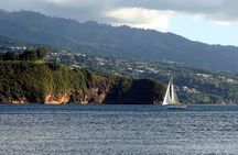 Private Tahiti Circle Island - Waterfalls, Black Sand & Views