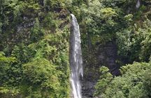 Private Tahiti Circle Island - Waterfalls, Black Sand & Views