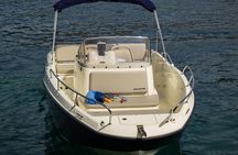 8h from Dubrovnik to the Elafiti islands with Quicksilver 675 boat